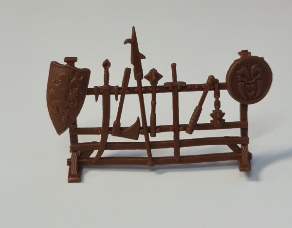 Heroquest Waffenregal
